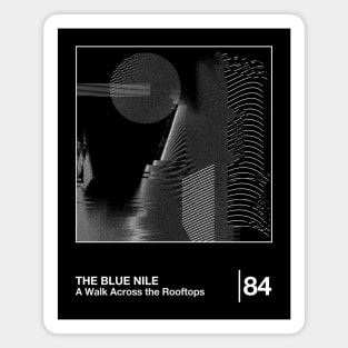 The Blue Nile / Minimalist Style Graphic Design Magnet